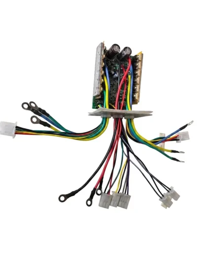 Dual-drive brushless motor drive controller for lithium battery electric bicycles