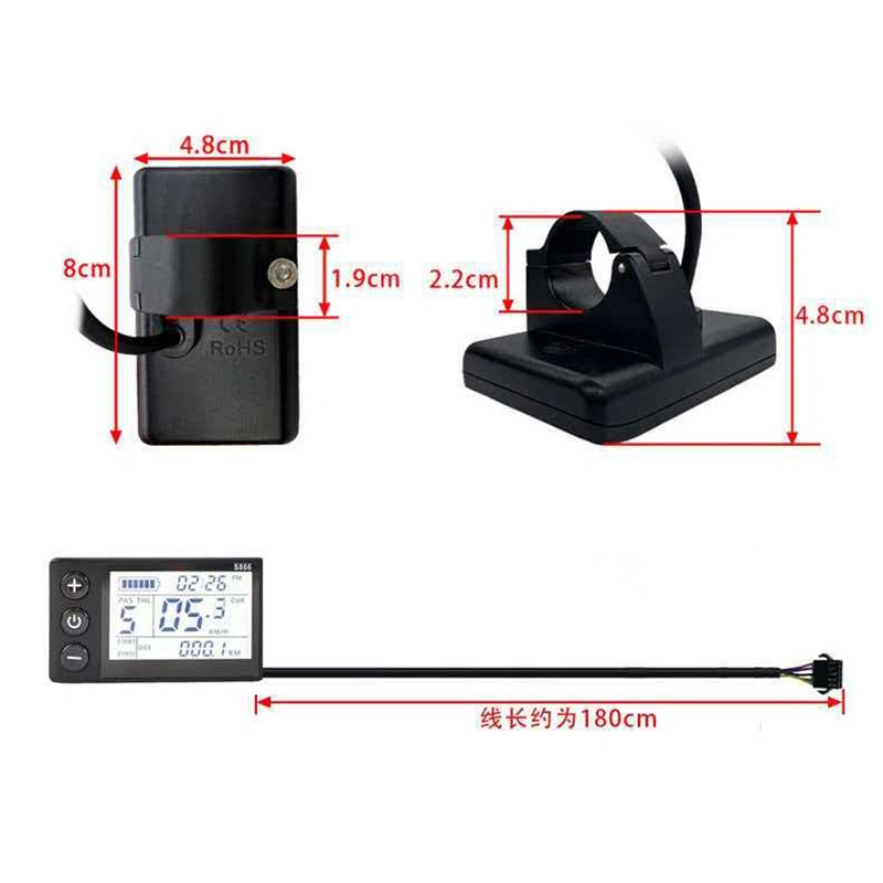 uart no2 meter lcd s866