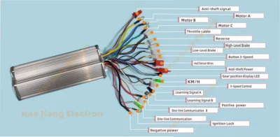 lithium battery scooter controller 18 mosfet special shaped standard