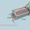 lithium battery scooter controller 6 mosfet special shaped bluetooth