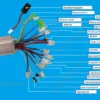 lithium battery scooter controller 6 mosfet special shaped standard