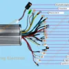 lithium battery scooter controller 9 mosfet special shaped bluetooth