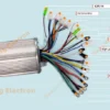 lithium battery scooter controller 9 mosfet special shaped standard