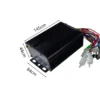 lithium battery scooter controller 9 mosfet standard black